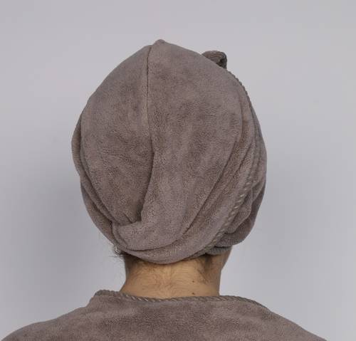 توربان شعر كبير رمادي