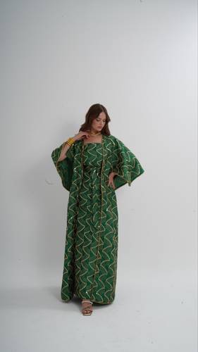 Golden Kaftan Elegance