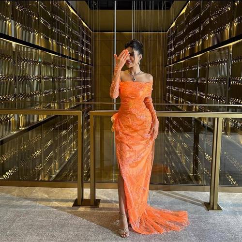 Orange Dress