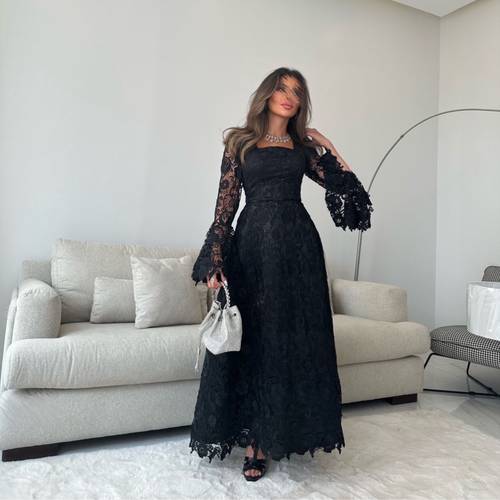 black dress