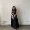 black dress