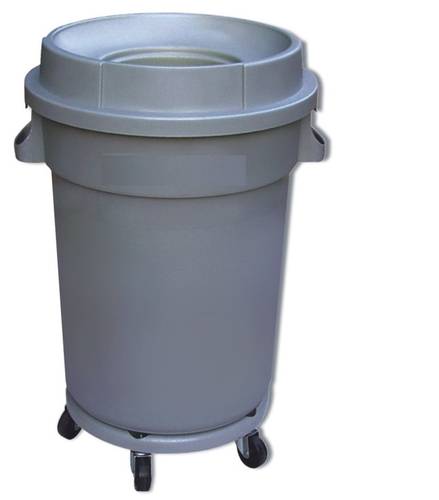 Circular Garbage Can with wheels 