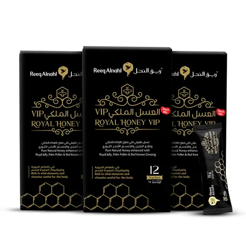 عرض 3 العسل الملكي VIP (15 جم)