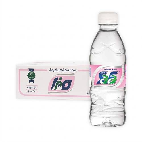 كرتون مياه صفا مكة (48 عبوة) - نقاء وارتواء