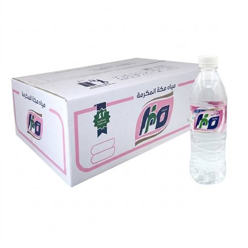 كرتون مياه صفا مكة - نقاء وارتواء (24 عبوة)