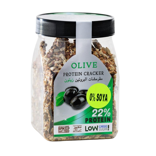 Protein crackers
