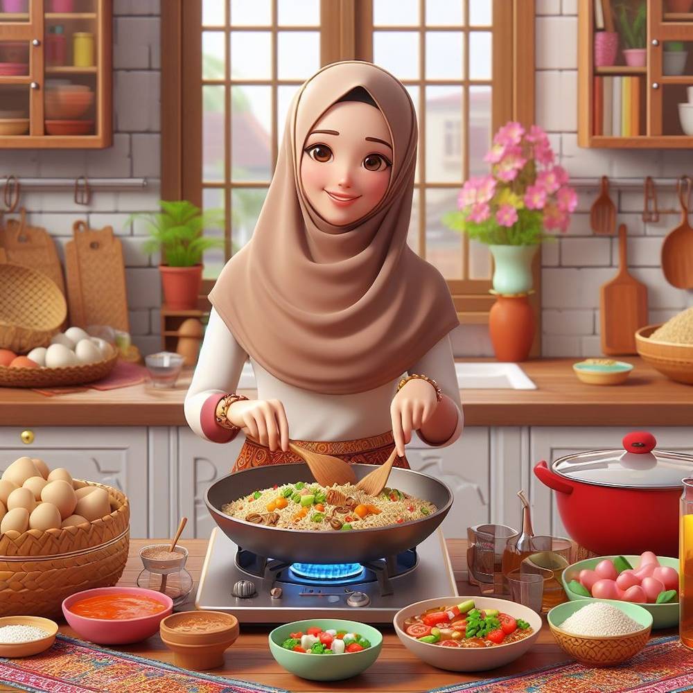 أكلات سعوديه باللغه الاندونيسيه 
