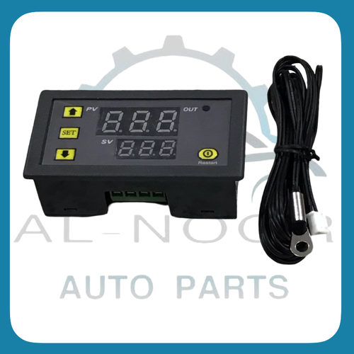 حساس حرارة دجيتل انذار بدون صوت 12V