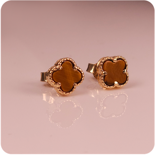 حلق ذهب ميني - 18K