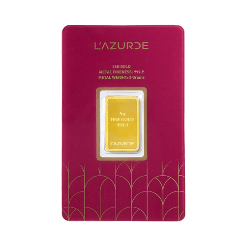 Lazurde 5g Gold Bullion - 21K