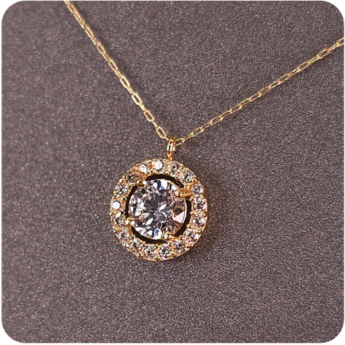 عقد ذهب سفير - 18K