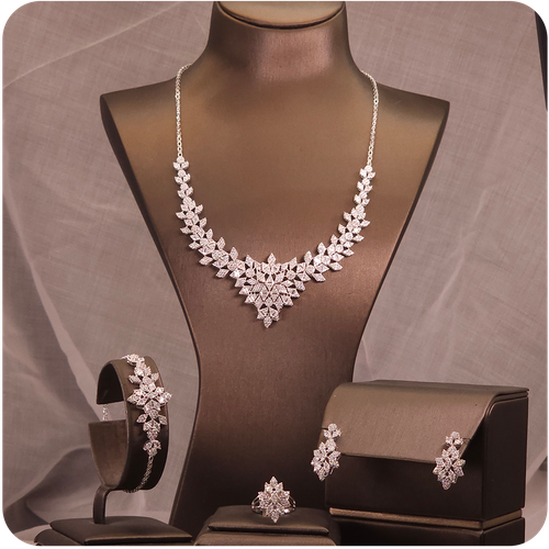 Galaxy Royal White Gold Set - 18K