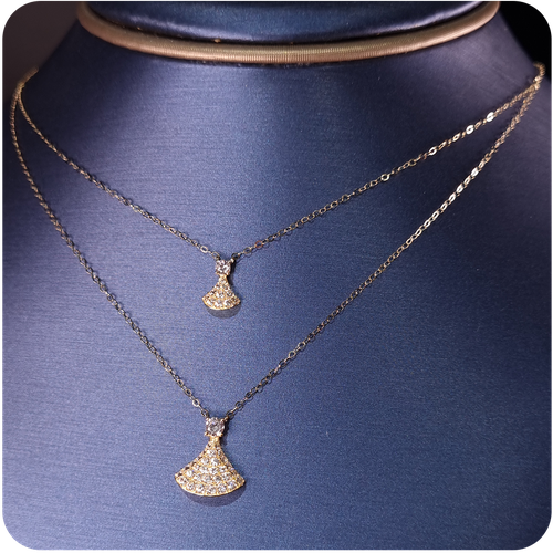 عقد ذهب ستار - 18K