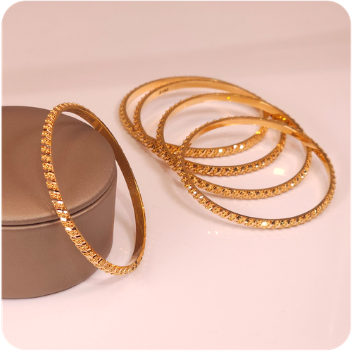 Gold Bangle - 21K (Single Piece)
