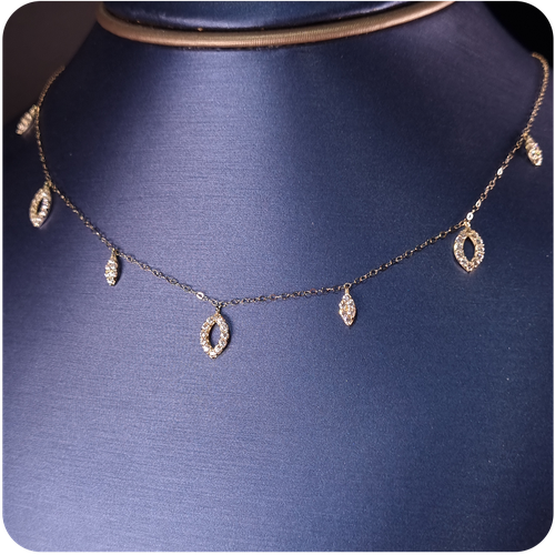 عقد ذهب ستار - 18K