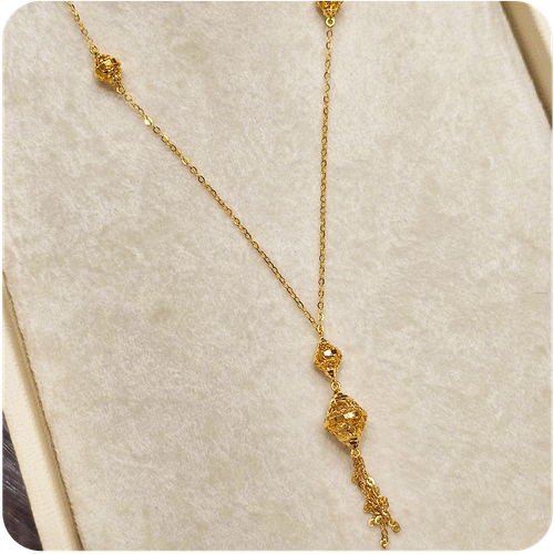 Gold Necklace - 21K