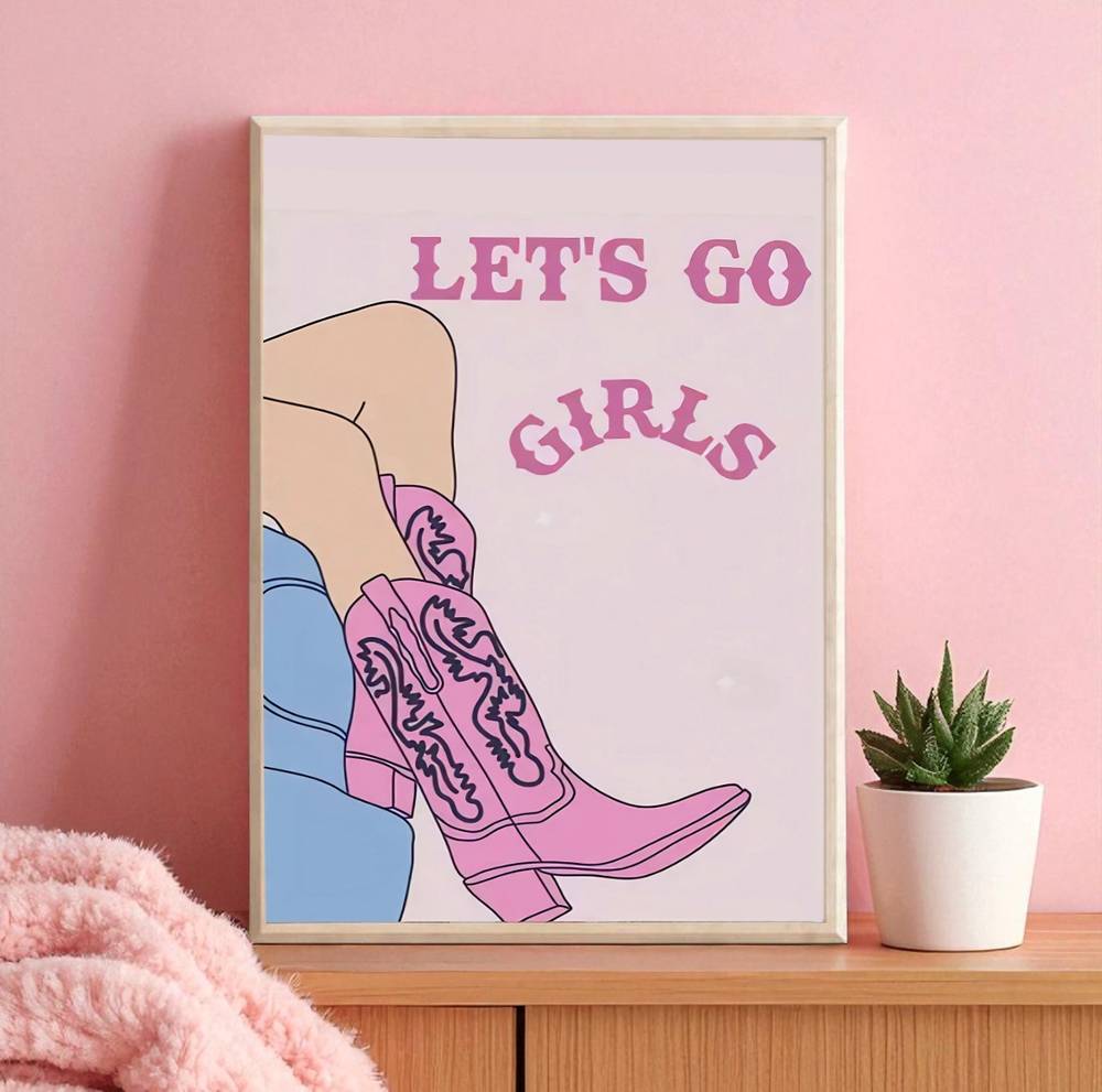 لوحة Let's Go Girls