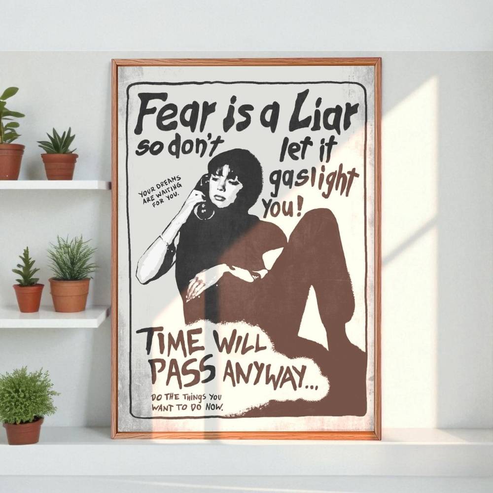لوحة  Fear is a Liar