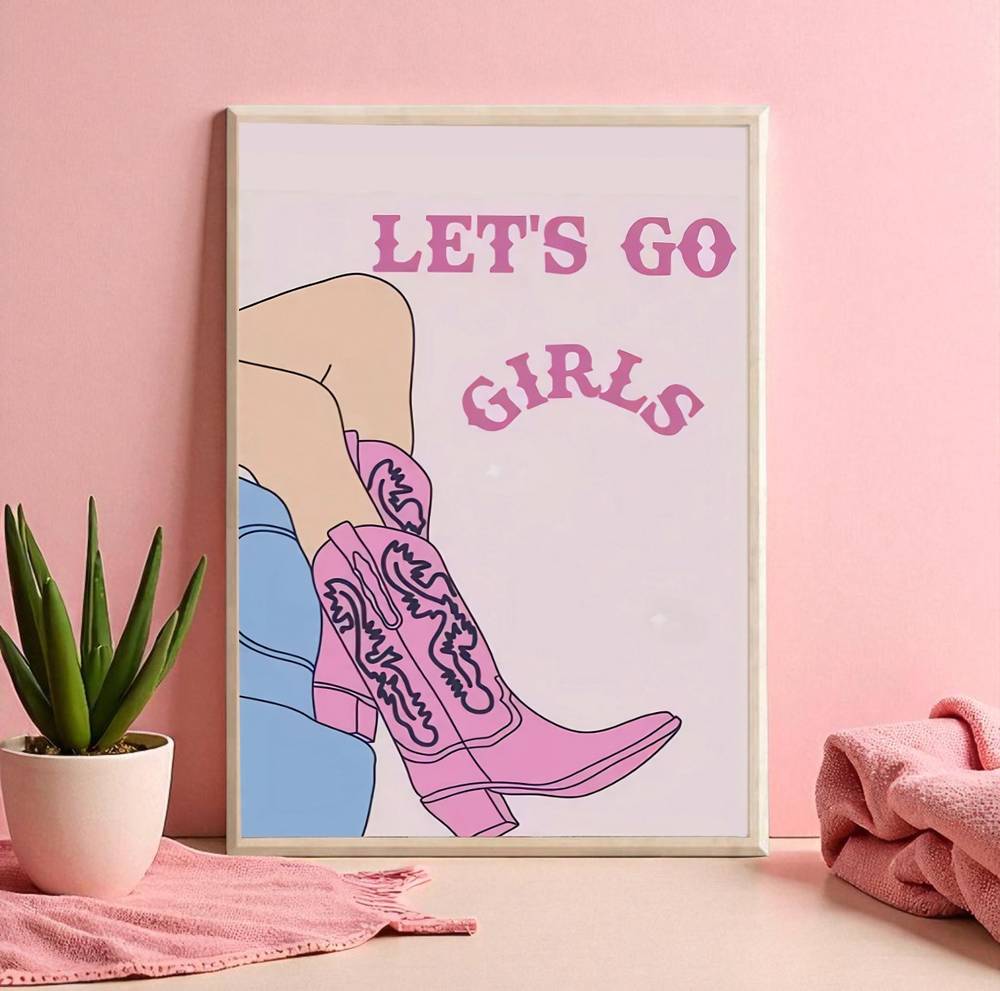 لوحة Let's Go Girls