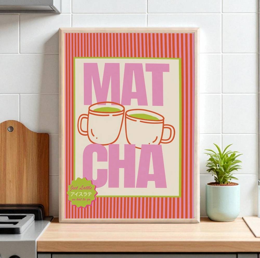 لوحة Matcha Vibes