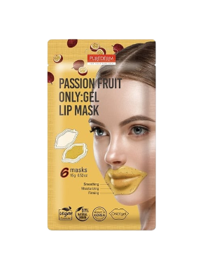 ماسك جل بفاكهة Passion Fruit لترطيب وتنعيم الشفاه – 6 قطع