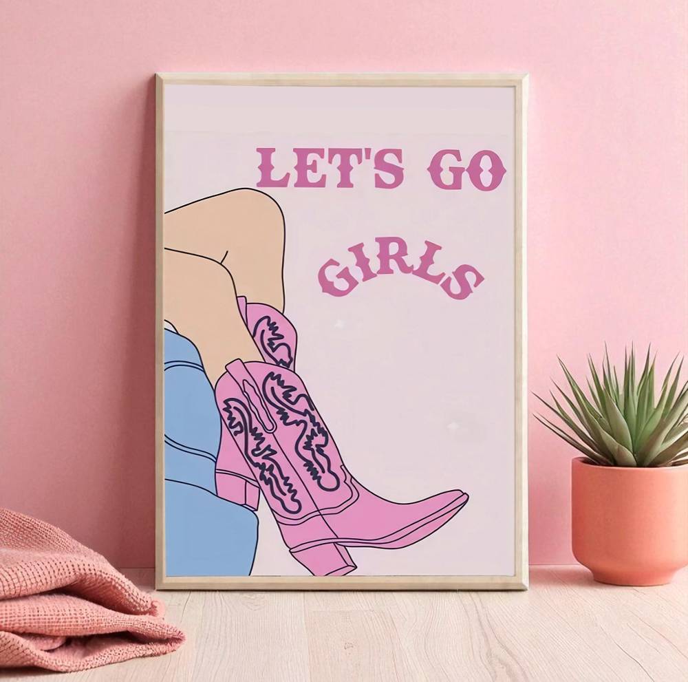 لوحة Let's Go Girls