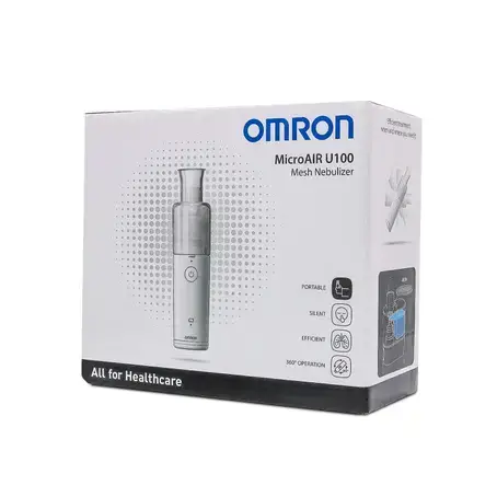 جهاز نيوبولايزر امرون محمول Omron Mesh Nebulizer micro air U100
