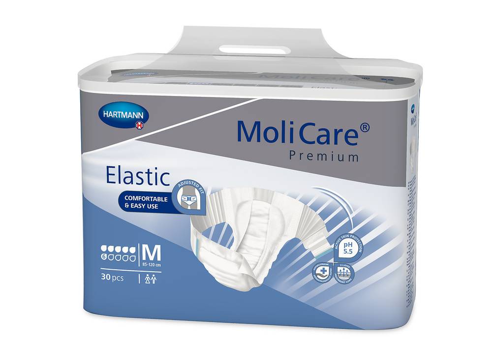 حفائض موليكير لاصق Molicare Diapers Elastic M 