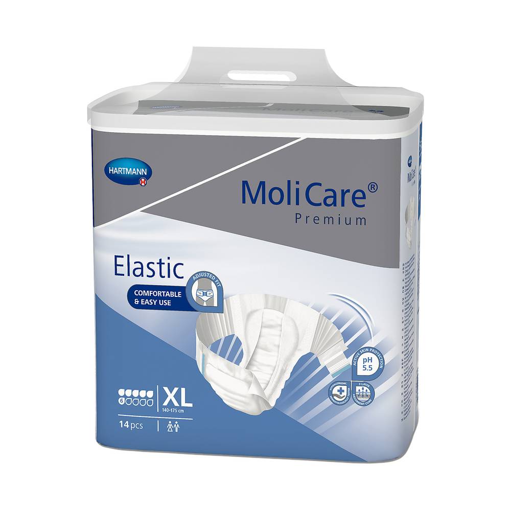 حفائض موليكير لاصق Molicare Diapers Elastic XL