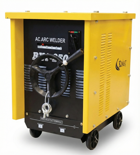 (AL) KIMAT BX1-250 AC Arc Welding Machine – 220V, 250A Output – Compatible with 1.6-4mm Electrodes (42KG)