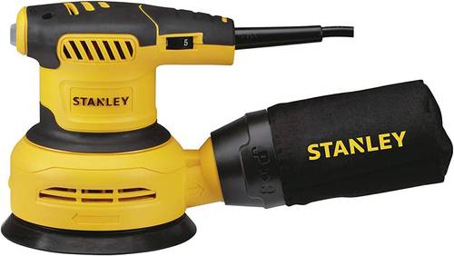 Stanley Ss30 300W 125Mm Variable Speed Random Orbital Sander(Yellow & Black)