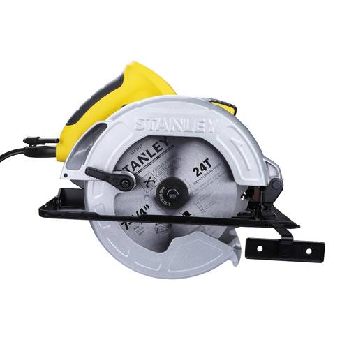 STANLEY SC16 -B5 7-1/4'' 1600W 5500 RPM Corded Electric Circular Saw with 24T Blade for Tradesmen & Professional Use, YELLOW & BLACK