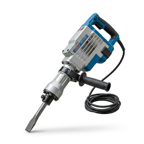 SMG 2200W Professional Heavy Duty Demolition Hammer Drill - Industrial Concrete Breaker & Jack Hammer - 220V-240V 50/60Hz