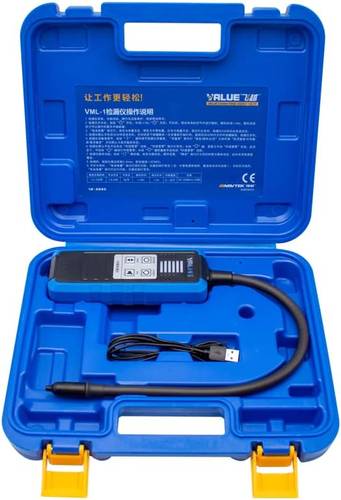 كاشف تسرب الفريون و الغاز  VML-1 – كاشف إلكتروني للهالوجين متوافق مع R410 وR22 وR32 – جهاز محمول دقيق لأنظمة التبريد والتكييف