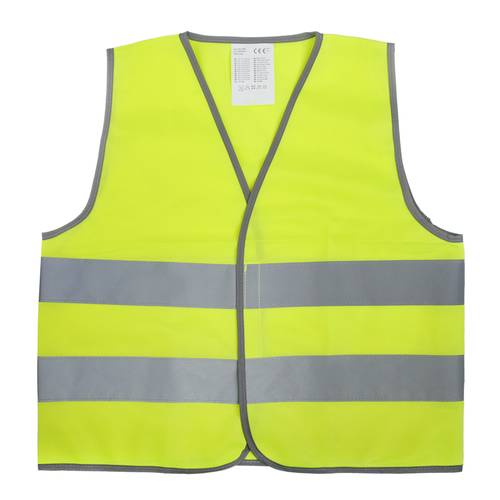 Reflective Safety Vest for Unisex - X Size, High-Visibility with 2-inch Reflective Strips for Emergency, Construction, and Safety Use, Polyester , Green