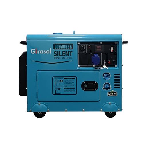6 kW Silent Diesel Generator, Diesel Engine with Copper Windings DG6500SE-A