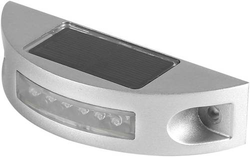 Outdoor Solar Lights - Solar Crescent Ground Light with 6 LED Casting Aluminum for Driveways and Pathways