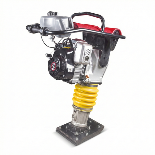 Large-size 75 kg bullet-type compactor with SR75 gasoline engine