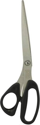 Black+Decker 10 inch scissors with strong stainless steel cutting blades - BDHT81569