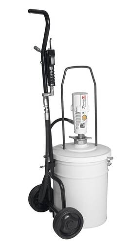 SAMOA Pumpmaster 3 – 55:1 Air Operated Mobile Grease Pump Unit for 20kg Pails – Complete Kit with Trolley, Grease Gun & Hose