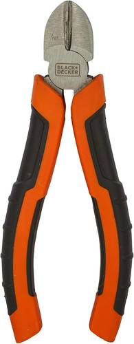 Black+Decker 160Mm Bimaterial Steel Diagonal Cutting Pliers - BDHT81584