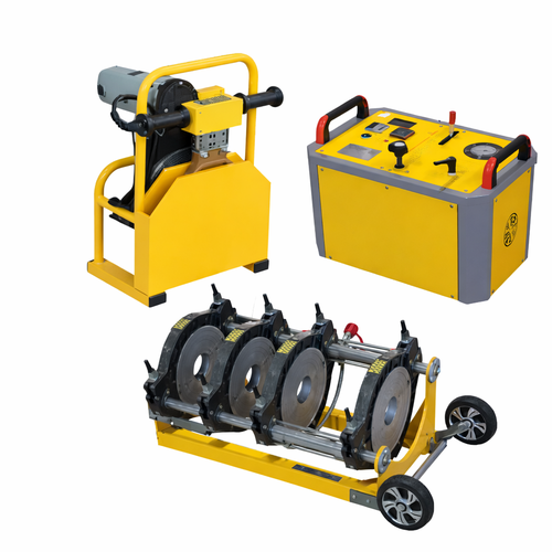 ماكينة لحام حراري هيدروليك بولي ايثيلين HDPE للمشاريع 10 بوصة - WP250A 