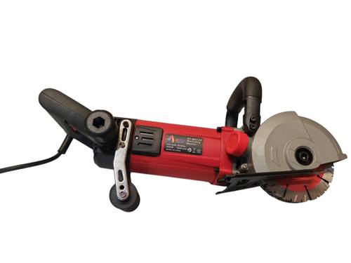 Wall Chaser 4800W Groove Cutting Machine - 5-Blade, 125mm Wall Slotting Machine for Brick, Granite, Marble, Concrete, 220V/60Hz