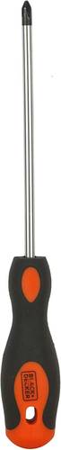 Black+Decker Ph2 X 150Mm Bimaterial Steel Phillips Screwdriver - BDHT62297