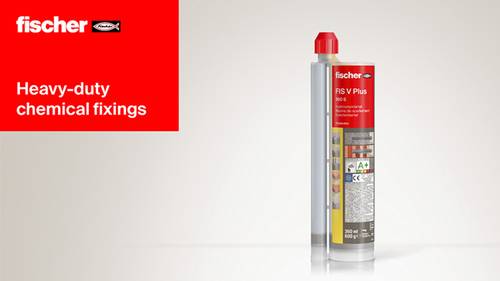 fischer Injection mortar FIS V Plus 360 S Vinyl Ester Spreading Mortar, Surface Spreading, Fast Drying, Styrene Free
