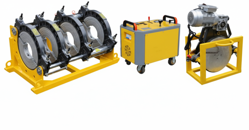 ماكينة لحام حراري هيدروليك بولي ايثيلين HDPE للمشاريع 14 بوصة - WP355A