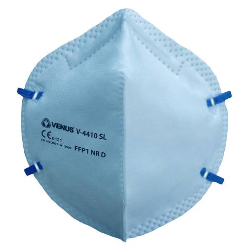 مجموعة من 50 قطعه من كمامة VENUS V-4410 SL القابلة للطي بتصميم “C” - خفيفة الوزن ومريحة ومتوافقة مع معدات الوقاية الشخصية