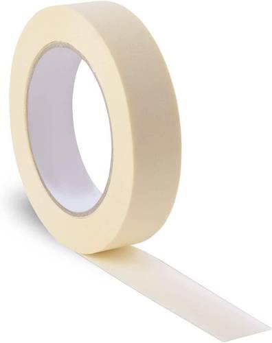 General Purpose Masking Tape, 1 inch x 12 yd, Beige