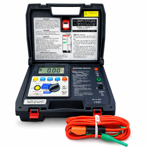 جهاز اختبار عزل الجهد العالي الرقمية 10KV للمشاريع - DMT-HVT610