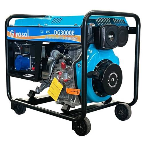 Open Frame Diesel Generator 3.3 KW - DG3000E-A